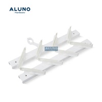 Cadre de fenêtre en aluminium noir ALUNO SF-200 4 pouces
