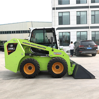 Loader roda teleskopik serbaguna 2 ton, backhoe loader elektrik, momen beban tinggi, merek JIUBANG, garansi 1 tahun
