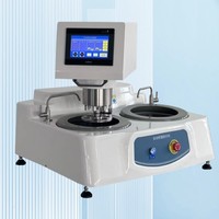 Machine automatique de meulage et de polissage métallographique, serrage automatique des échantillons, six échantillons peuvent être traités simultanément