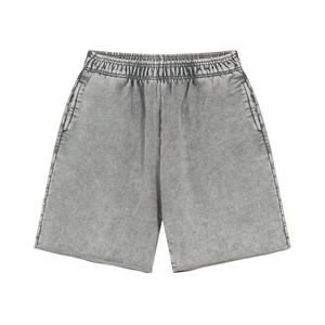 Shorts amples 100 % coton taille mi-haute pour homme, style décontracté et sportif, idéal pour l'été – Collection Designer High Street - Product Image 4