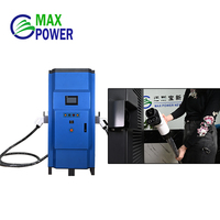Maxpower double pistolet 60kw CCS chargeur de voiture intelligente solaire bidirectionnel stations de charge