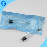 Emballage en verre stérile écologique jetable, flacon de 3 ml pour injection, couvercle en aluminium, bouchon en caoutchouc, scellage