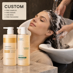 Set per la Cura dei <span class=keywords><strong>Capelli</strong></span> a Marchio Privato: <span class=keywords><strong>Shampoo</strong></span> e Maschera Nutriente per Cuoio Capelluto Grasso e <span class=keywords><strong>Capelli</strong></span> Secchi Danneggiati, con Ingredienti Naturali - Product Image 1