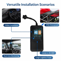Traceur GPS 4G LTE Beidou étanche pour véhicule avec coupure à distance, antivol, application iOS/Android/PC, montage sur tableau de bord, stockage cloud, 1 an