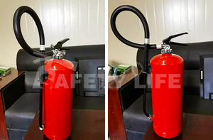 <span class=keywords><strong>Extincteur</strong></span> chimique humide certifié CE EN3 de 6 L pour cuisines commerciales, classe F K, incendies d'huile de cuisson, corps en acier inoxydable - Product Image 3