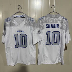 Großhandel Hochwertige Neue Stile American Football Trikot Herren Besticktes Rugby Trikot Bills Team Trikots - Product Image 3