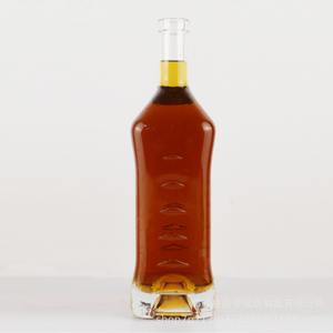 Bouteille de vin en verre transparent épaissi <span class=keywords><strong>rouge</strong></span>, vente en gros du fabricant, pour whisky, <span class=keywords><strong>vodka</strong></span> et vin de fruits, bouteille vide scellée - Product Image 3