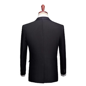 <span class=keywords><strong>Abito</strong></span> da Uomo Sartoriale di Bel Design per Matrimonio, Completo 3 Pezzi in 74,8% Poliestere, <span class=keywords><strong>Smoking</strong></span> <span class=keywords><strong>Nero</strong></span> a un Bottone - Product Image 2