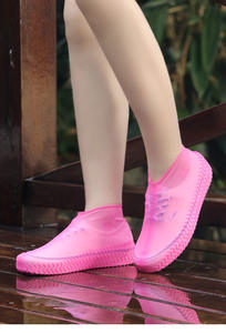 Fundas de Silicona para Zapatos, Impermeables, Reutilizables, Antideslizantes, Tallas S/M/L, Cubrezapatos de Goma para Lluvia, Modelo LM30007 - Product Image 6