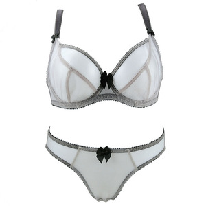 Sujetador <span class=keywords><strong>transparente</strong></span> de verano <span class=keywords><strong>para</strong></span> <span class=keywords><strong>mujer</strong></span>, conjunto de Tanga Sexy con aros, tela de malla <span class=keywords><strong>transparente</strong></span> elástica, correas ajustables, <span class=keywords><strong>ropa</strong></span> <span class=keywords><strong>interior</strong></span> sólida transpirable - Product Image 4