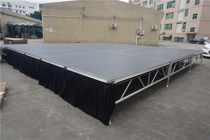 Fase di danza assemblata regolabile in alluminumstage di Design professionale per spettacoli all'aperto - Product Image 4