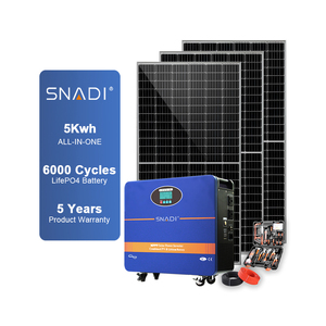 SNADI 5KW <b>Solar</b> Power Station Off Grid <b>Solar</b> Power System All in One Lithium Battery <b>Solar</b> Energy System <b>Generator</b> for Home - Product Image 1
