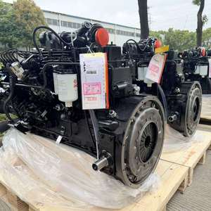 Motor diésel Cummins 4BT 6BT chino para camión, barco eléctrico, ensamblaje de motor marino de 4 cilindros, maquinaria diésel usada para tractor - Product Image 1