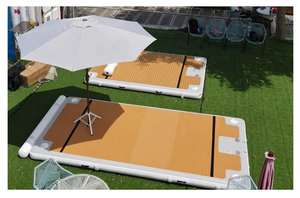Piattaforma Galleggiante Gonfiabile Commerciale in PVC Spessore 0,9 mm 3M per Yacht, Isola Galleggiante per Prendere il Sole - Product Image 5