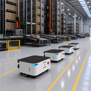 Robot AMR de Navegación Autónoma E80 LiDAR SLAM con Chasis de 300 kg de Capacidad de Carga Útil para Logística de Fábrica Inteligente con SDK Abierto - Product Image 6