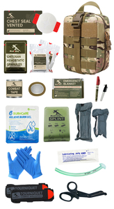 Kit de Controle de Sangramento Medresq, Kits de Primeiros Socorros IFAK, Kit de Trauma com Torniquete Hemostático - Product Image 4