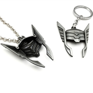 Llavero de Metal con Diseño de Superhéroe de Película, <span class=keywords><strong>Thor</strong></span>, Novedad de 2022 - Product Image 3