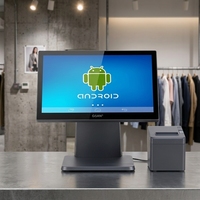 Sistemas POS Todo en Uno con Pantalla Táctil a Precio Económico, Caja Registradora, Terminal Android de Escritorio para Tiendas Minoristas