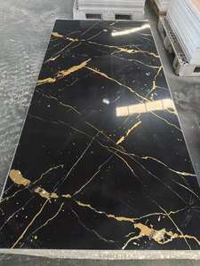 UV Korumalı PVC Mermer Levhalar Solmaya Dayanıklı Su Geçirmez Dekor Paneli ABD Kış Bahçesi Mutfak Kolay Temizlenen Yüzey Ev Kullanımı İçin - Product Image 5