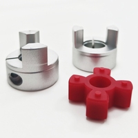 Accouplement élastique en forme de griffe de 20mm de diamètre et 25mm de longueur
