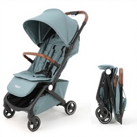 Poussette bébé pliable à une main Abon BS6020, best-seller, légère, en alliage d'aluminium, système de voyage en tissu