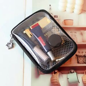 PVC Clear <b>Storage</b> Bag Waterproof Large Capacity <b>Toiletry</b> Bag Multi-functional Hard Shell Organizer - Product Image 5