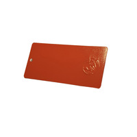 Peinture en poudre thermodurcissable rouge personnalisable brillante/mate pour bateaux, meubles, revêtement plastique – Vente en gros directe usine