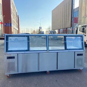 Refrigerador de Exhibición de Carne de Alta Calidad, Congelador de Exhibición, Vitrinas de Exhibición para Charcutería, Refrigeración para Charcutería - Product Image 5