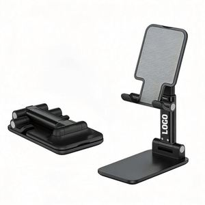 Wholesale Logo Mobile Phone Stand Holder Universal Adjustable <b>Desk</b> Table Stable <b>Foldable</b> 2026 Promo Gift Products - Product Image 1
