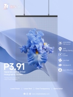 Spécifications de l'écran LED transparent holographique