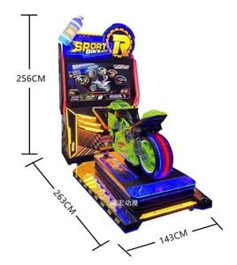 Équipement d'amusement simulateur de course dynamique Ace Knight pour grande salle de jeux vidéo, version anglaise, à monnayeur, alimenté par USB, garantie 1 an - Product Image 6