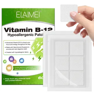 Elaimei Zorgt Voor Gezamenlijke Spijsverteringsverlichting Hypoallergeen Foliumzuur B3 6 Vitamine C-Pleister, Vitaminesupplementen B12 Pleisters