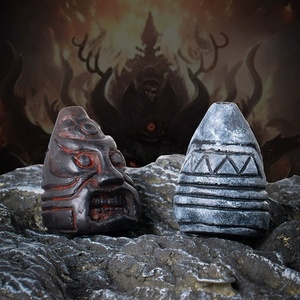 Silbato de la Muerte Azteca Tribal Antiguo, Silbato de Cerámica, Silbato Ruidoso, Decoración para Fiesta de Halloween, Cosplay, Venta al por Mayor - Product Image 5