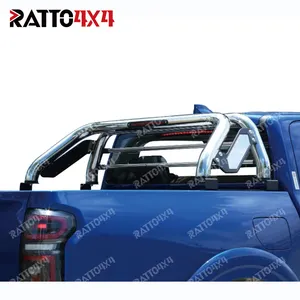 Ratto Wholesale Price Pickup Roll Bar With Light For Mitsubishi L200