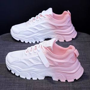 Chaussures décontractées de sport d'été pour femmes, chaussures vulcanisées à plateforme en maille <span class=keywords><strong>léopard</strong></span>, chaussures plates confortables, chaussures de tennis à plateforme pour femmes - Product Image 3