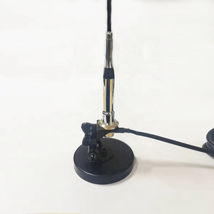 Adjust Diameter 90mm <b>Clip</b> Bracket Mount Mobile <b>Car</b> Antenna Magnetic Base with With RG58 Coaxial Cable - Product Image 1