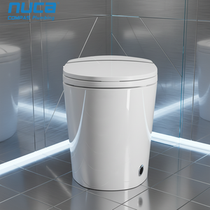 Inodoro Eléctrico Inteligente <span class=keywords><strong>Nuca</strong></span> en Oferta, Tapa de Inodoro Automática con Bidé, Inodoro de Pie con Control Remoto y Tecnología Inteligente - Product Image 1