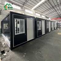 Usine chinoise, vente en gros, maison conteneur préfabriquée pliable de type Z, construction rapide, pour habitation et bureau, logement temporaire mobile