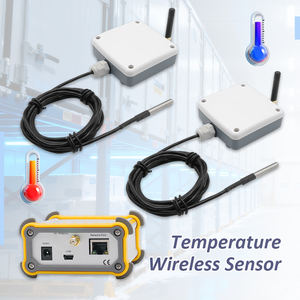 ระบบเซ็นเซอร์วัดอุณหภูมิไร้สาย 2 ชุด เซ็นเซอร์วัดอุณหภูมิ เกตเวย์ไร้สาย ฟาร์มอัจฉริยะ - Product Image 1