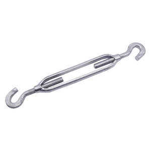 Tensor de cuerda de acero al carbono San Ye, galvanizado, de cuerpo abierto, con gancho y ojo - Product Image 3