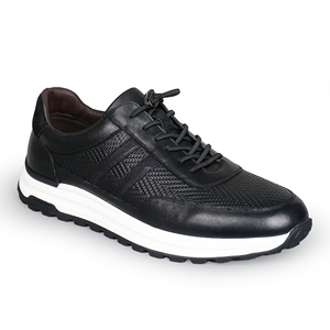 <span class=keywords><strong>Zapatillas</strong></span> de deporte de lujo de cuero suave para <span class=keywords><strong>hombre</strong></span>, zapatos ligeros con cordones acolchados para profesionales de negocios y caminatas <span class=keywords><strong>urbanas</strong></span> diarias - Product Image 1