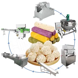 HNOC Portable Protein Bar Extruder Machine Small Fully Automatic Food Snack Production Line for Energy Bar