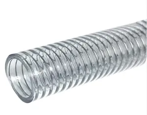 Prix compétitif PVC fil d'acier renforcé tuyau pompe à eau Tube fournisseur d'usine