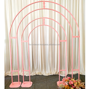 Fond d'arche en maille métallique personnalisé Furun pour la décoration d'événement de fête de mariage - Product Image 6