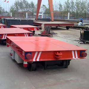 รถเข็นไร้รางใช้แบตเตอรี่ขนาด10ตันสามารถปรับขนาดได้สำหรับงานจัดการวัสดุในร่ม - Product Image 4