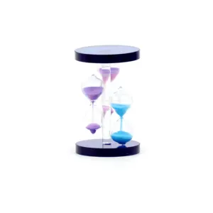 Sabbia Timer Clessidra Clessidra Trasparente Sacchetto Del Regalo Personalizzato A Buon Mercato Originale di Sfera Su Misura Cina di Vetro