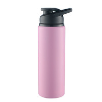 Gobelet à boire en aluminium coloré à sublimation personnalisée gobelet à bière réutilisable avec couvercle en acier inoxydable