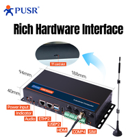 Computadora Industrial PUSR ARM Linux DDR4 Ubuntu 24.04 RK3562 4G WiFi Ethernet Compatible con PLC para Mini PC USR-EG528 Nueva