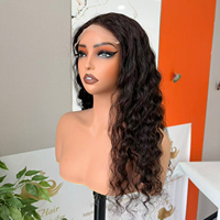 Perruques en cheveux naturels sans colle, perruques brésiliennes en cheveux naturels à ondulations profondes, livraison directe, avec service OEM / ODM