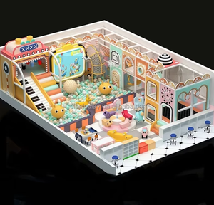 Eibele personnalisé bébé enfant en bas âge piscine à balles centre commercial équipement de terrain de jeu intérieur souple avec piscine à balles - Product Image 4